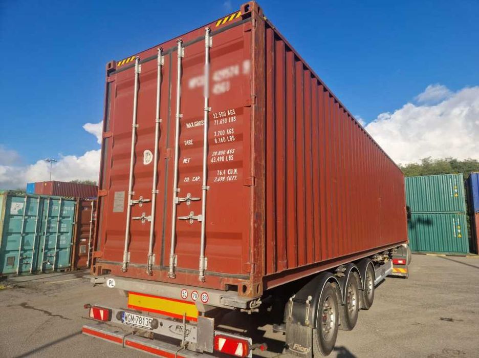 Kontener Morski 10", 20", 40", ONE WAY oraz Używane - TRANSPORT