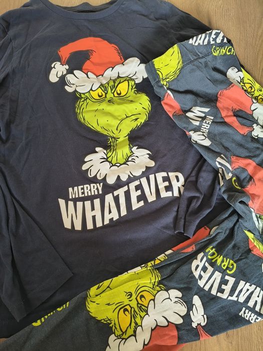 Piżama Grinch świąteczna, 158-164 cm