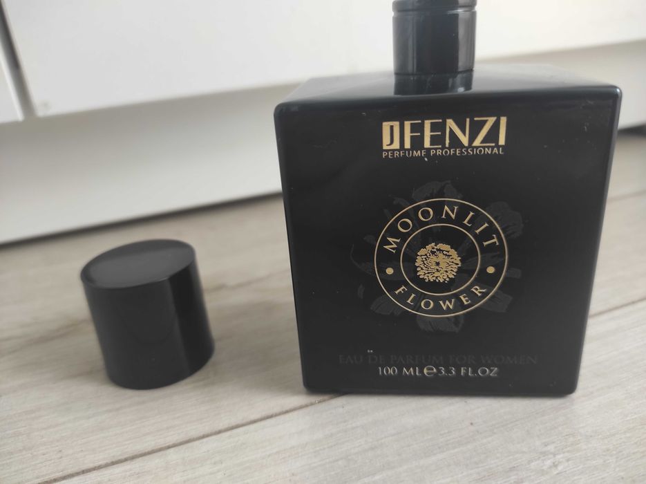 Luksusowe!trwałe JFenzi Moonlit Flower w tonacji zapach Bułgarii Jaśmin Noir