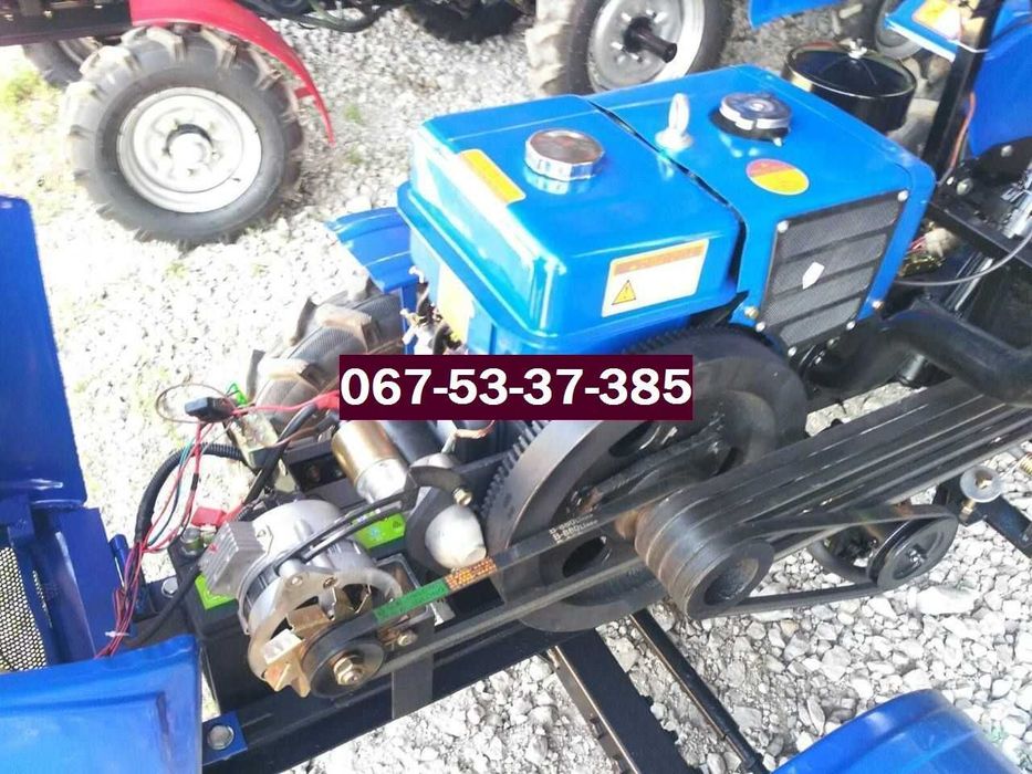 Мототрактор КЕНТАВР 160 Лучшая КПП + ФРЕЗА 1.2м