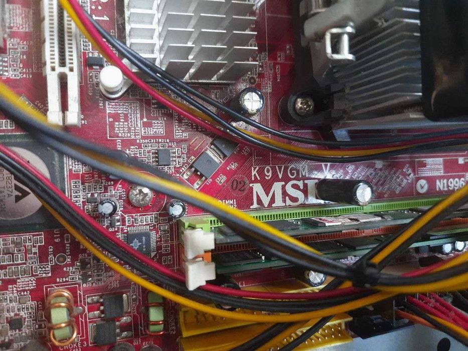 Системный блок MSI K9VGM-V + AMD Athlon 64 X2