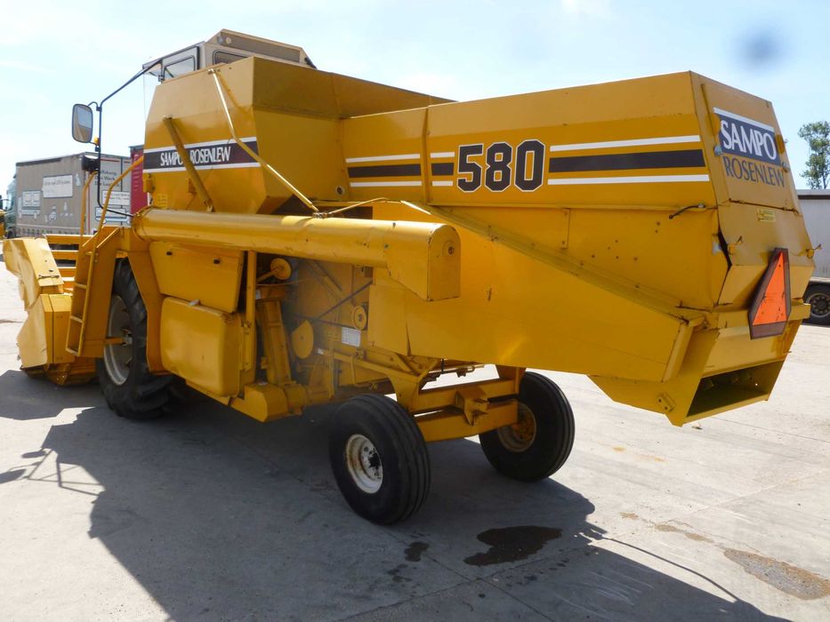 sampo 580, sprowadzony zadbany nie claas massey ferguson