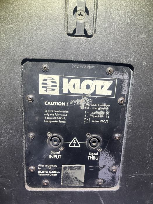 звук 3-4 кВт. Klotz. концертный звук, для клуба и вечеринок