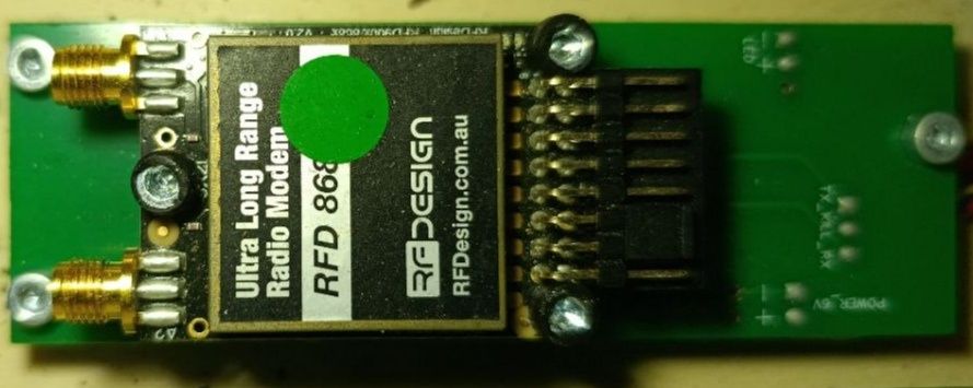 Радіо модем RFDesign RFD 868x для телеметрії  + 2 антени