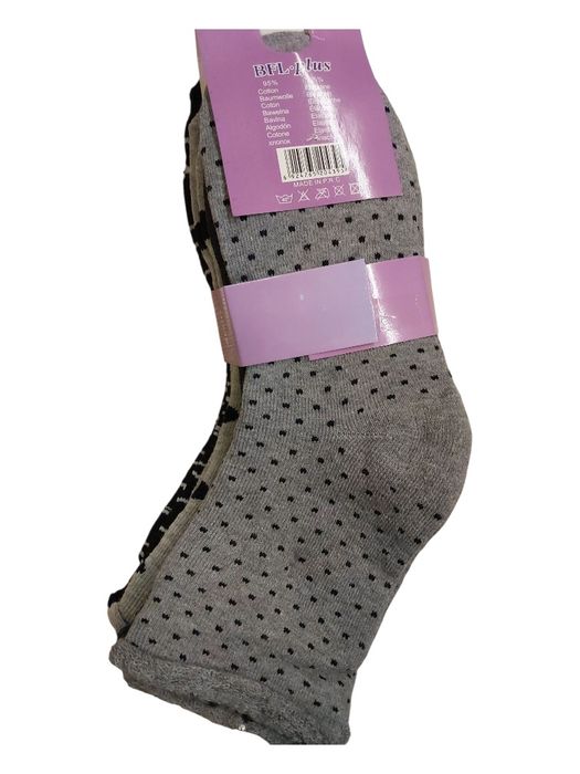 Bezuciskowe skarpety damskie 4 pary