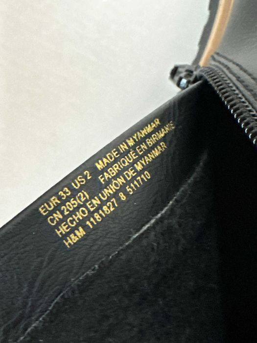 Челсі черевики чорні H&M, 33р.