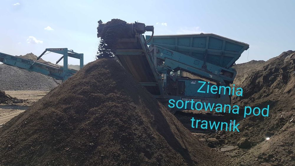 Ziemia Ogrodowa Mała Wywrotka pod trawę i tuje