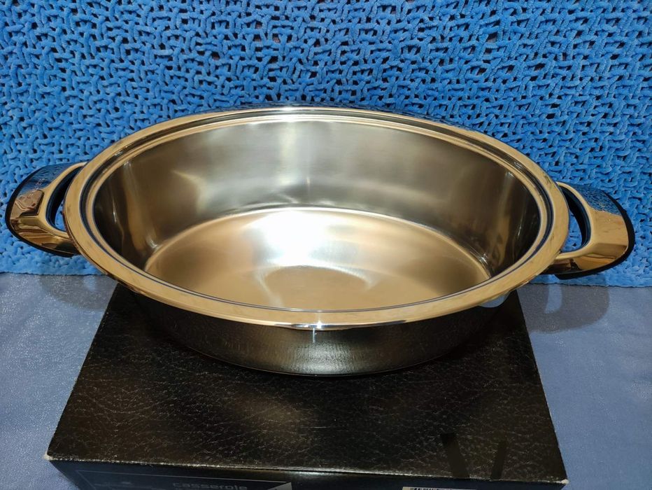 Утятница 6л бауер посуда bauer гусятница овальная жаровня бауєр