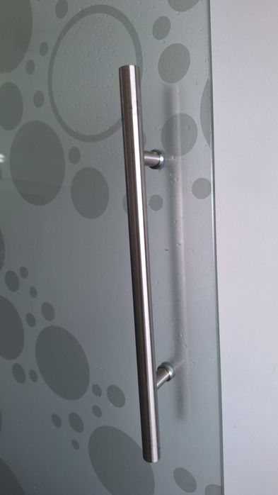 Porta de Vidro Temperado + ferragens