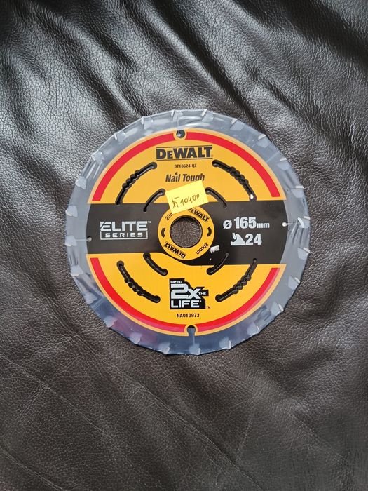Пильний диск по дереву DeWalt Elite 165x20 мм(16мм)  24 зуба DT10400-Q