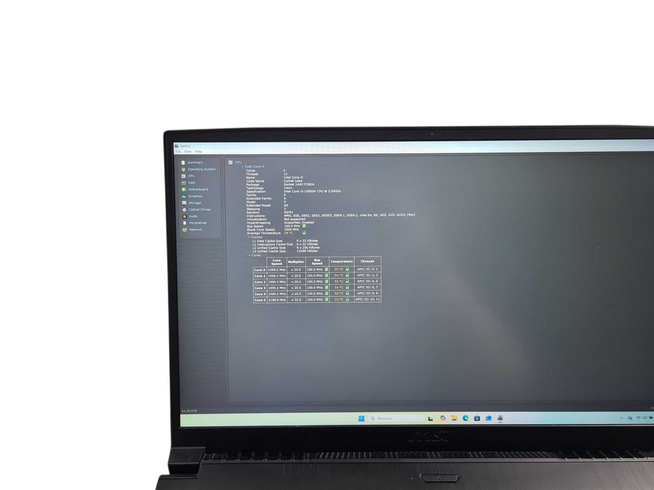 Laptop MSI MS-17F6 win11