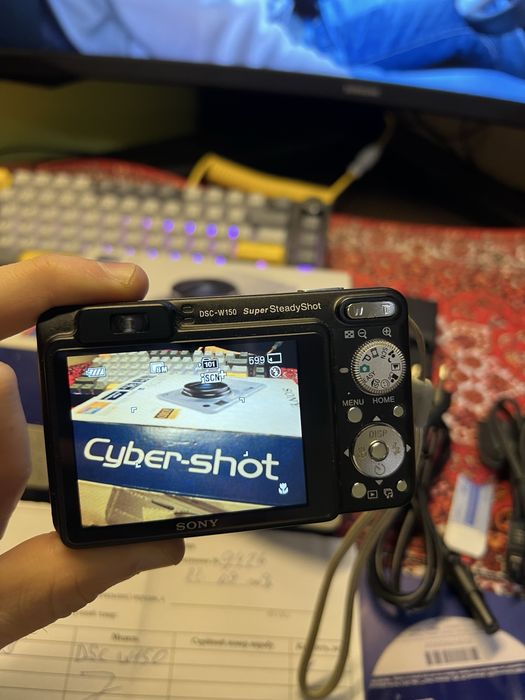 Фотоапарат sony cyber-shot Dsc-w150