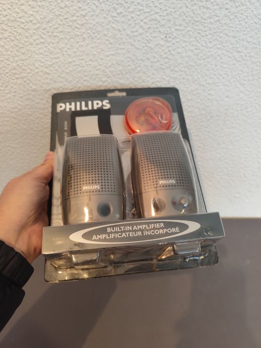 Głośniki i słuchawki Philips vintage retro prl