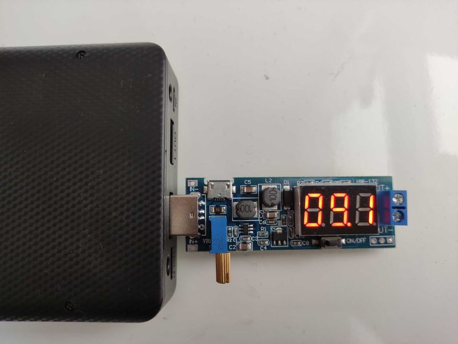Перетворювач напруги універсальний USB - DC 3-12 В на 1-24 В