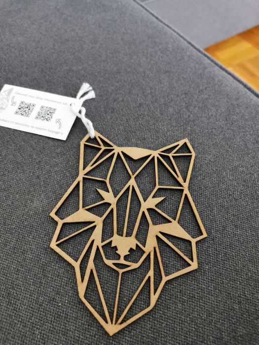 Dekoracja pokoju dziecka wilk efektowny