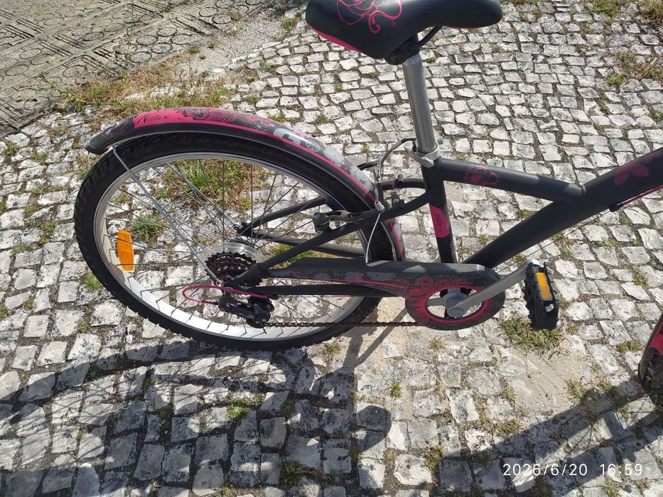 Bicicleta Menina  roda 24 _ marca BTwin