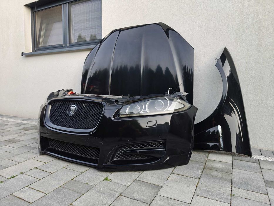 Przód Zderzak Lampy Pas Przedni Komplet Maska Jaguar XF-R X250 Lift EU