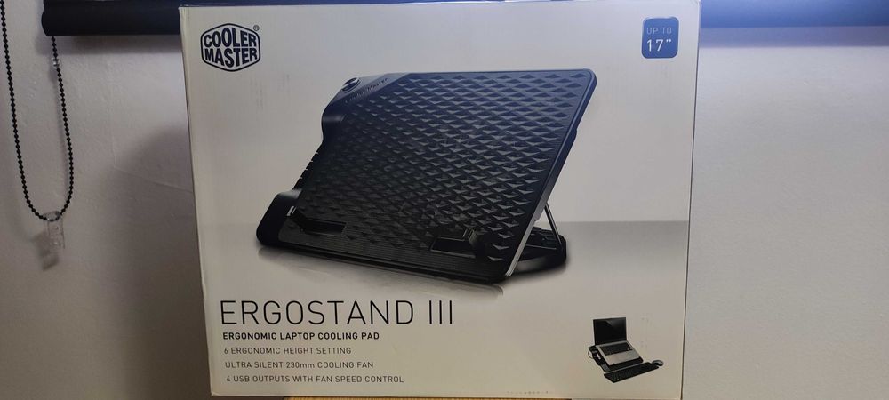 Cooler Master R9-NBS-E32K-GP Notepal Ergostand III (Laptop ou Tablet)