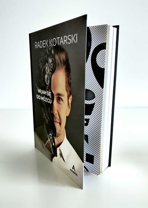 Książka "Włam się do mózgu" Radka Kotarskiego (z autografem)