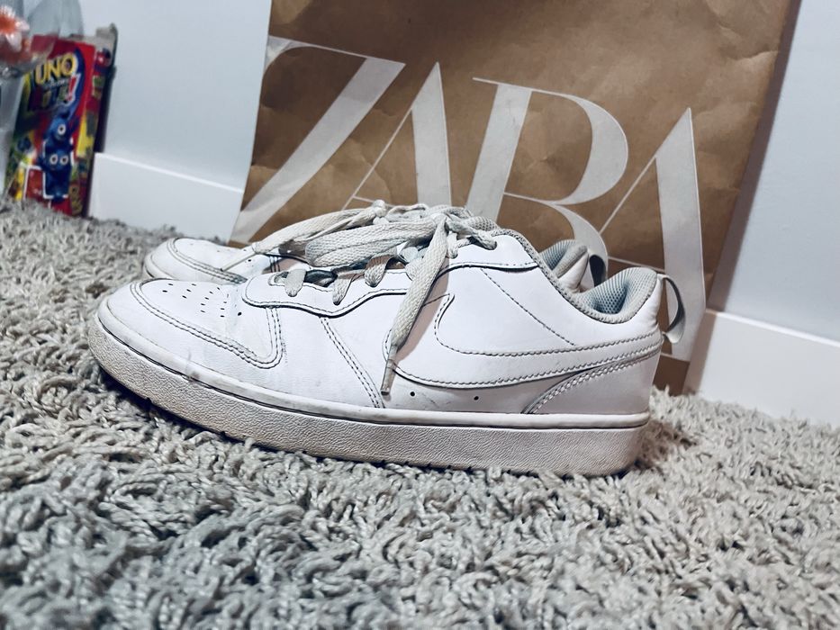 Biale sneakersy rozm 39 nike typu air force