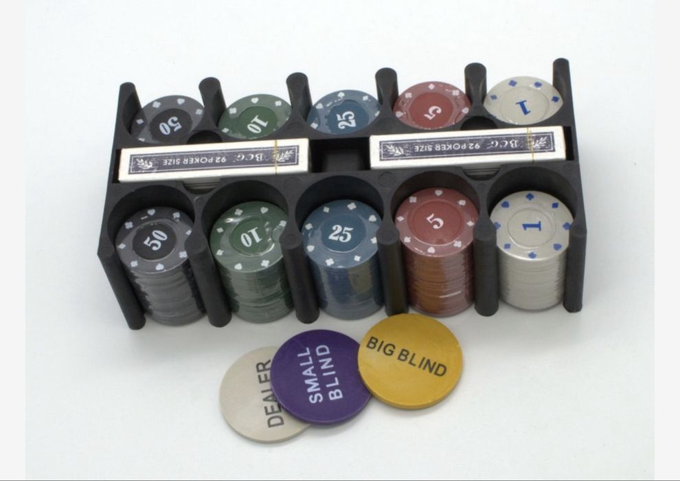 Покерний набір Набір для гри у покер 200 фішок