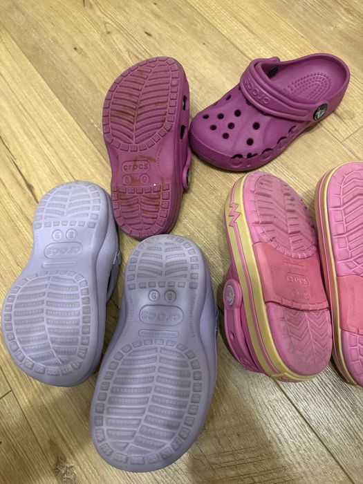 Buty crocs klapki sandały zestaw C9 C10 rozm. 26-27