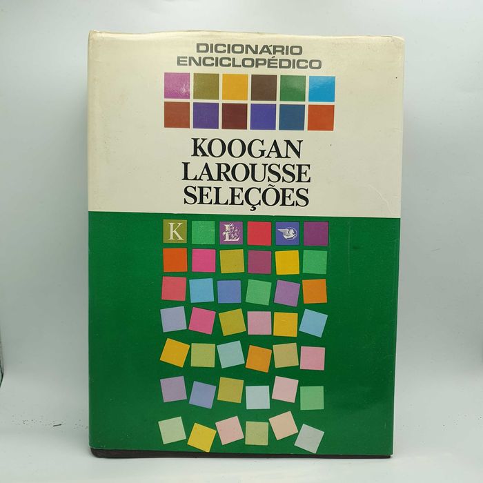 Livro - Dicionário Enciclopédico Koogan Larousse Selecções - Ref-EM