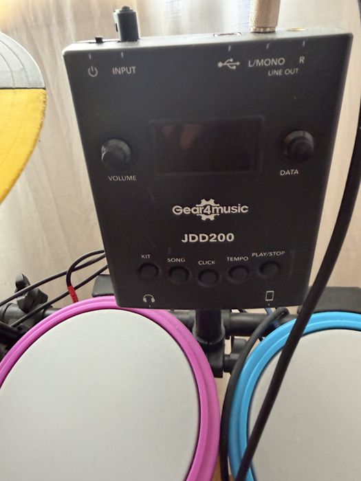 Bateria eletrica gear4music JDD200 nova