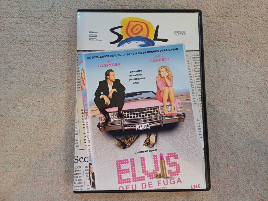 DVD - Elvis deu de fuga, com Kim Basinger, Tom Hanks, Angie Dickinson