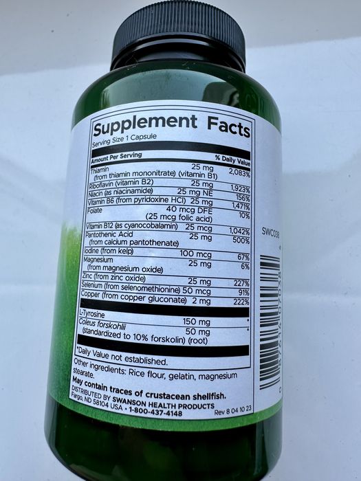 Swanson Thyroid Essentials - Tarczyca