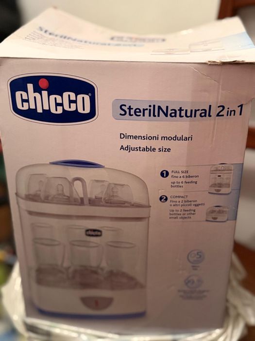 Esterilizador Chicco 2 em 1