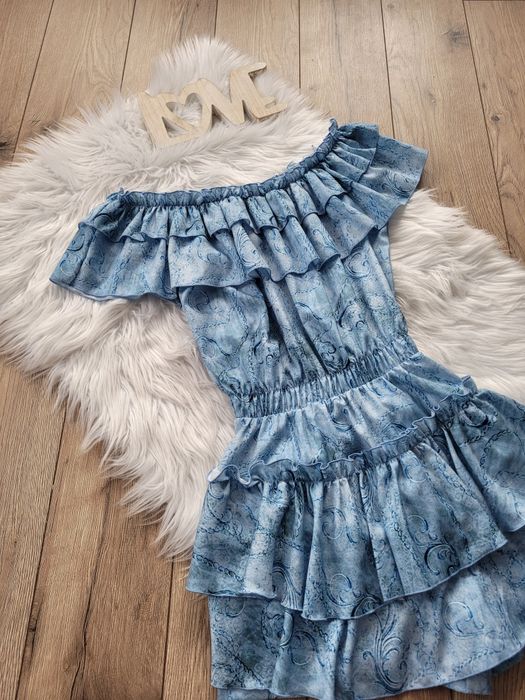 Kombinezon Exellence hiszpanka sukienka kombinezon 2 w 1