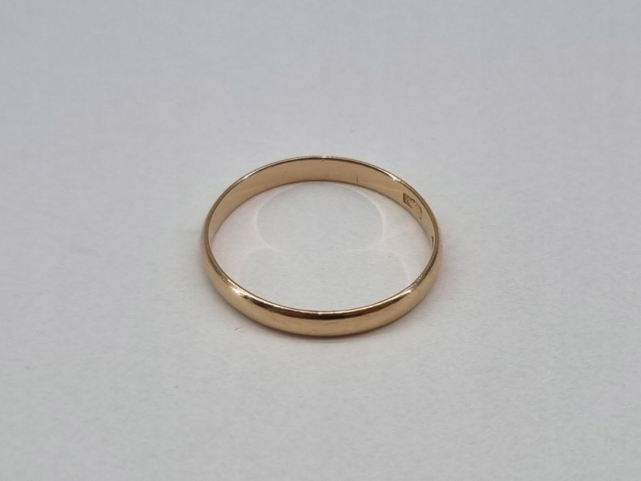 Obrączka złota pr. 585 1,68g r. 22 używana