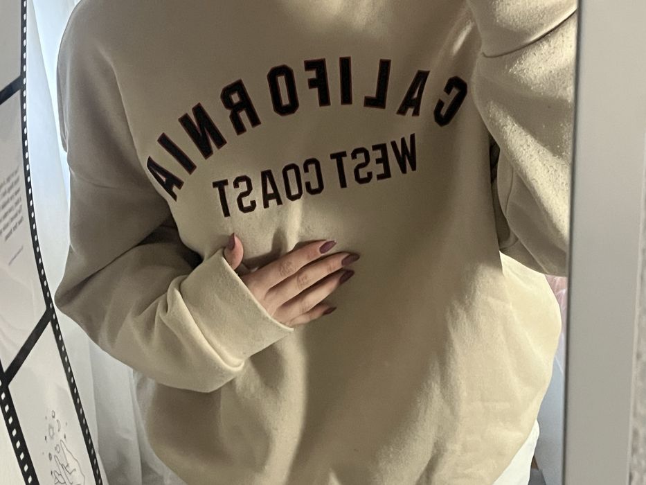 Sweatshirt Bege Creme