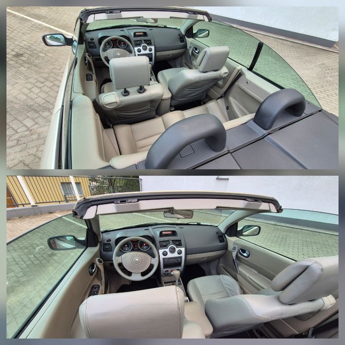 Renault Megane Cabrio automat 1.6 benzyna.