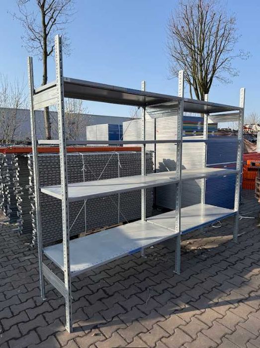 Regał półkowy SSI SCHAFER 217x128x60 cm metalowy magazynowy 5 półek