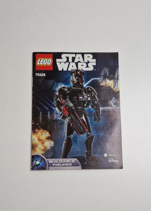 Lego 75526 Elite Tie Fighter Pilot PUDEŁKO I INSTRUKCJA