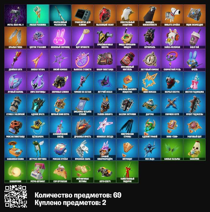 Аккаунт в фортнайт