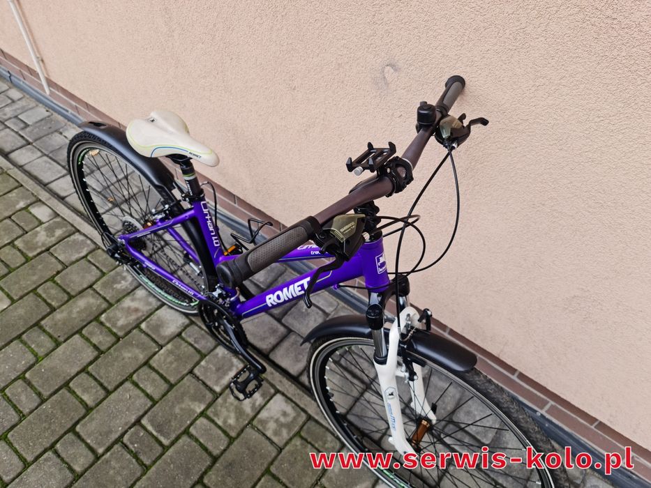 Rower damski damka crossowy ROMET koła 28 SHIMANO ALUMINIUM wysyłka