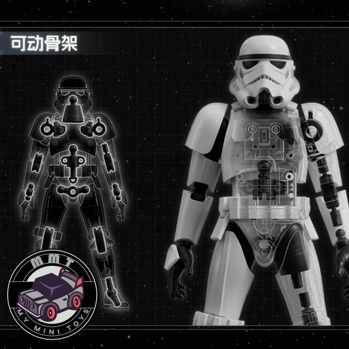 Figura Star Wars Stormtrooper Blokeers Champion Class para montar