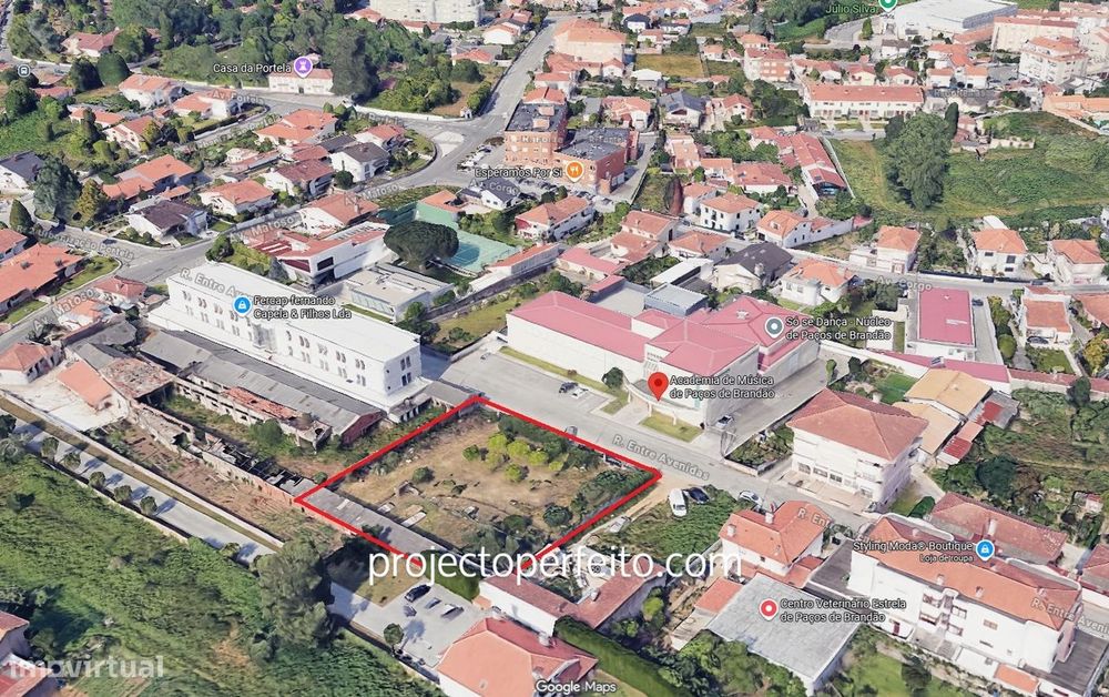 Land for Sale in Paços de Brandão, Santa Maria da Feira