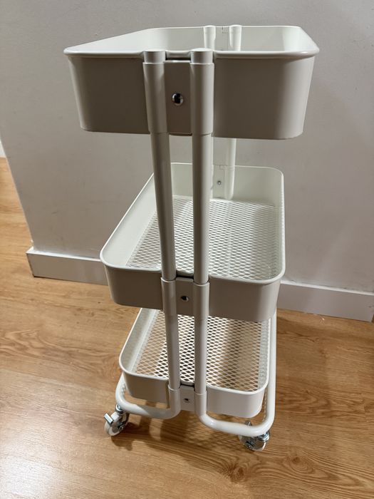 Carrinho branco ikea