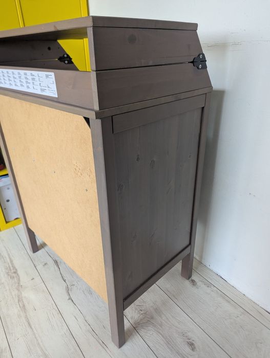 Komoda z przewijakiem IKEA Sundvik szary brąz