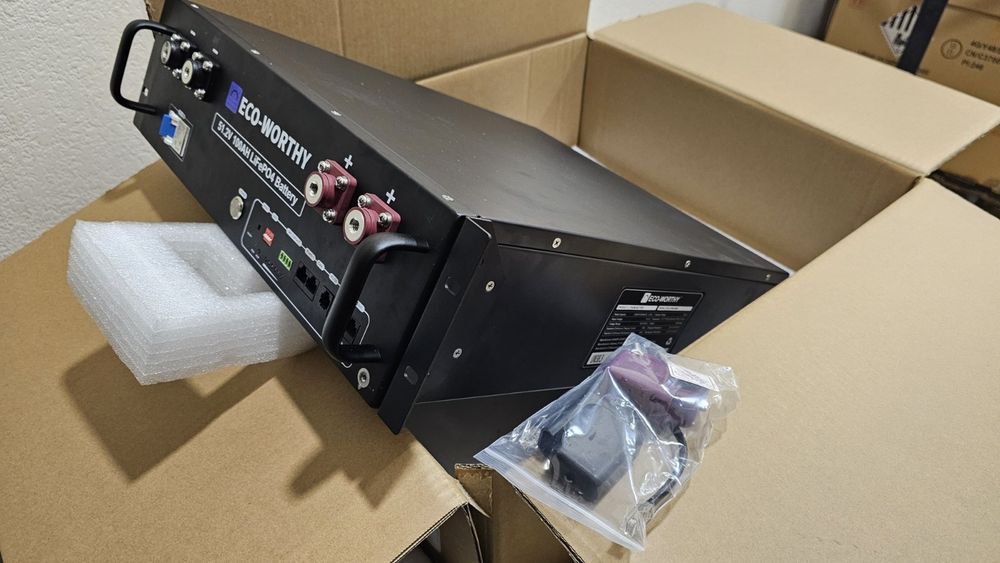 Акумулятор  Eco-Worthy 48V - 100АГ ; 12v LiFePO4 В НАЯВНОВСТІ!!