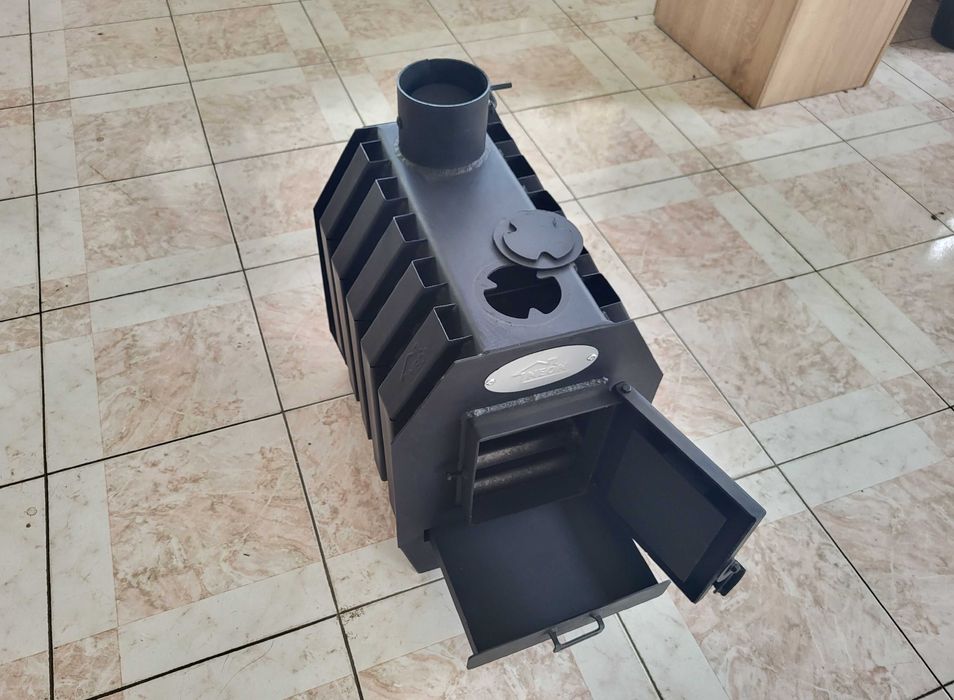 148м3! ОТ ЗАВОДА! АКЦИЯ! Экономная Печь Буржуйка Булерьян на Дровах