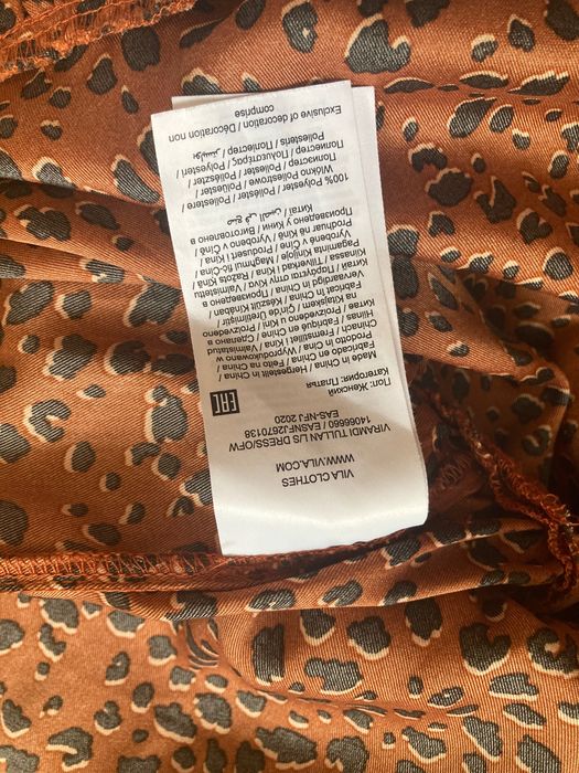 Sukienka w panterkę Vila roz. S