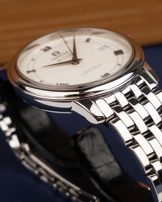 Zegarek męski Omega De ville Prestige Co-Axial 424.10.37.20.04.001