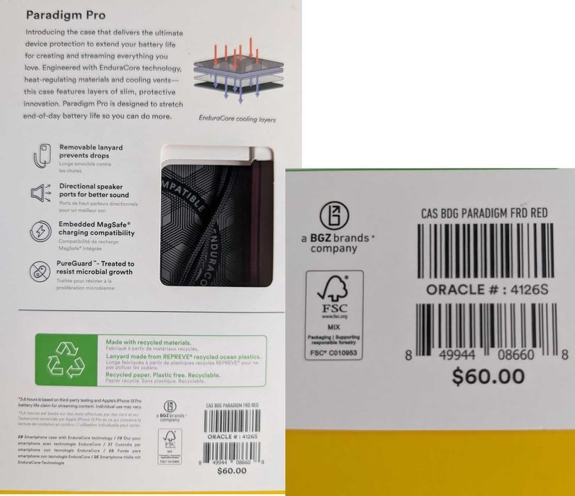 З охолодженням для стрімерів iPhone 15 Pro Max протиударний BodyGuardz
