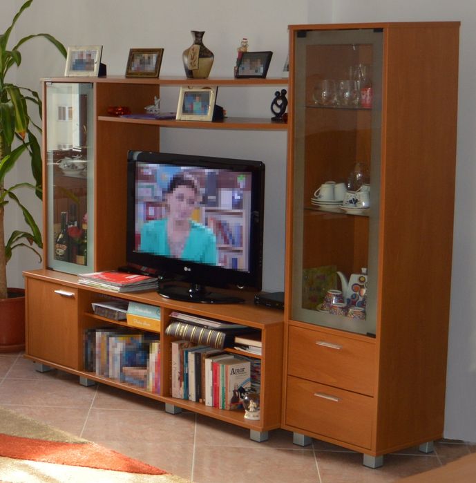 Móvel Sala para TV com Vitrines