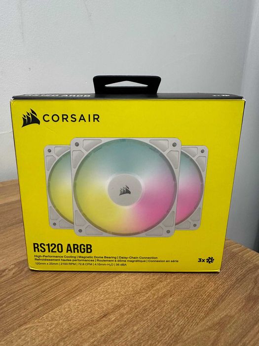 Ventoinhas Corsair RS120 ARGB